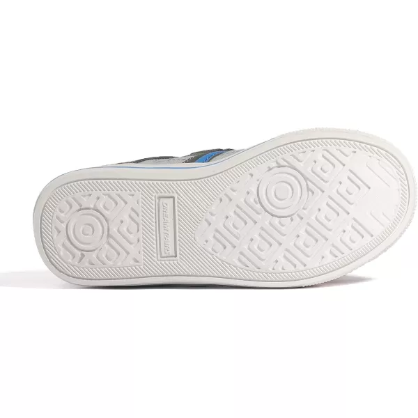 imageDREAM PAIRS ToddlerLittle KidBig Kid School Loafers Sneakers ShoesGreyBlue