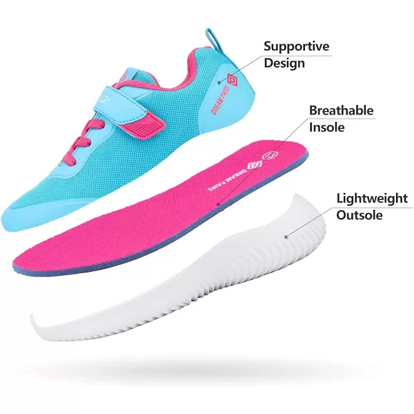 imageDREAM PAIRS UnisexChild Running ShoesSneakerBabyBlue