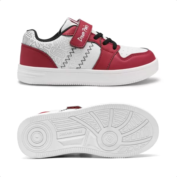 imageDREAM PAIRS UnisexChild Sdfs2211k SneakerRedWhite