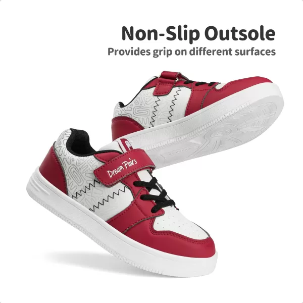 imageDREAM PAIRS UnisexChild Sdfs2211k SneakerRedWhite