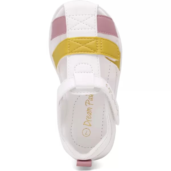 imageDREAM PAIRS UnisexChild Sdsd228kYellowPink