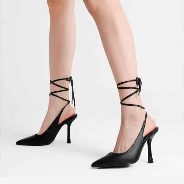 imageDREAM PAIRS Woemns High Heels Closed Toe Stiletto Sexy Pointed Toe Dress Strappy Slingback Lace Up Heel Wedding Party Pumps ShoesDREAM PAIRS Woemns High Heels Closed Toe Stiletto Sexy Pointed Toe Dress Strappy Slingback Lace Up Heel Wedding Party Pumps Shoes