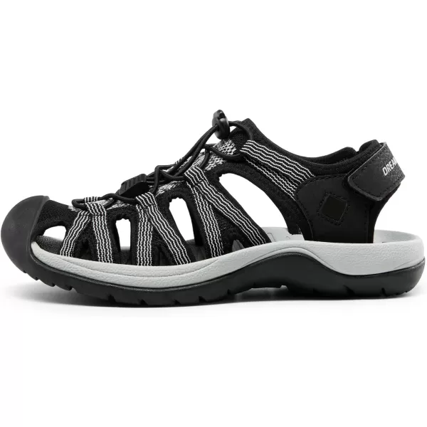 imageDREAM PAIRS Womens 160912W Adventurous Summer Outdoor SandalsBlackknit
