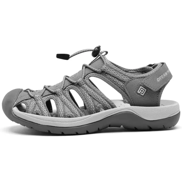 imageDREAM PAIRS Womens 160912W Adventurous Summer Outdoor SandalsGrey