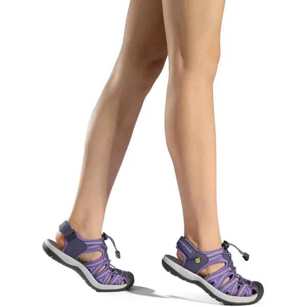 imageDREAM PAIRS Womens 160912W Adventurous Summer Outdoor SandalsNewpurple