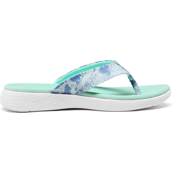 imageDREAM PAIRS Womens Arch Support Flip Flops Comfortable Soft Cushion Thong Sandals Casual Indoor Outdoor Walking Beach Summer ShoesMint Green