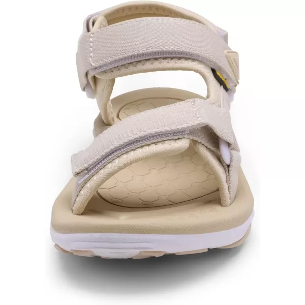 imageDREAM PAIRS Womens Arch Support Hiking Sandals Sport Outdoor Athletic Comfortable Summer Beach Water SandalsBeige
