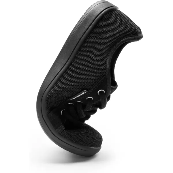 imageDREAM PAIRS Womens Barefoot Walking Wide Toe Box Zero Drop Non Slip Breathable Comfortable Lightweight Walking ShoesAll Black