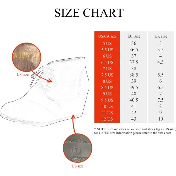imageDREAM PAIRS Womens Casual Fashion Lace Up Low Wedge Heel Booties ShoeTaupe