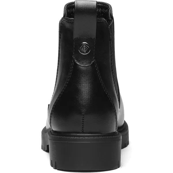 imageDREAM PAIRS Womens Chelsea Ankle Booties ShoesBlackPu