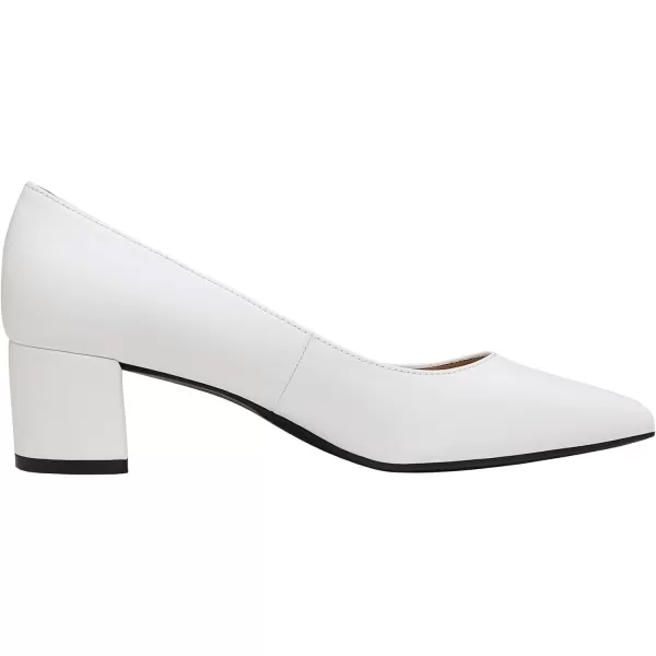 imageDREAM PAIRS Womens Chunky Low Block Heels Closed Toe Dress Pumps ShoesCreamyWhitePu