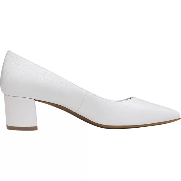 imageDREAM PAIRS Womens Chunky Low Block Heels Closed Toe Dress Pumps ShoesWhiteStonePu