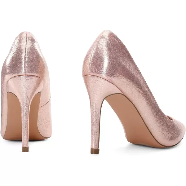 imageDREAM PAIRS Womens Closed Toe High Heels Dress Pointed Toe Wedding Pump ShoesChampagne Pearl