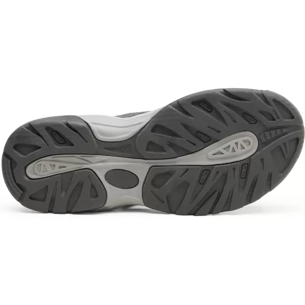 imageDREAM PAIRS Womens Closed Toe Sport Hiking SandalsSummer Outdoor Comfortable Walking Water SandalsGrey