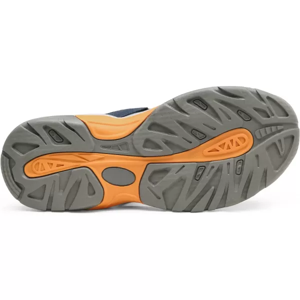 imageDREAM PAIRS Womens Closed Toe Sport Hiking SandalsSummer Outdoor Comfortable Walking Water SandalsNavy