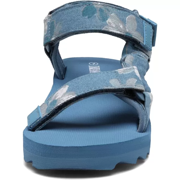 imageDREAM PAIRS Womens Comfortable Hiking Sandals Sport Walking Summer Beach Outdoor Light Weight Water SandalsLight BlueDenim