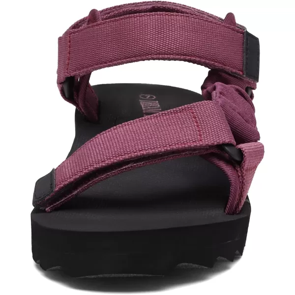 imageDREAM PAIRS Womens Comfortable Hiking Sandals Sport Walking Summer Beach Outdoor Light Weight Water SandalsPurple