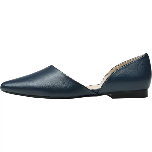 imageDREAM PAIRS Womens Elegant Dressy Flats Shoes Pointed Toe Casual Comfort Slip on Walking Flats for WomenNavy