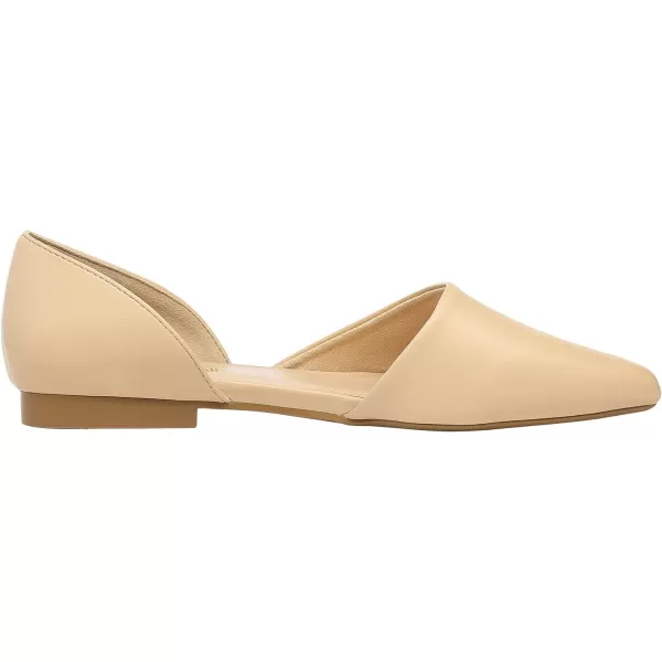 imageDREAM PAIRS Womens Elegant Dressy Flats Shoes Pointed Toe Casual Comfort Slip on Walking Flats for WomenNude