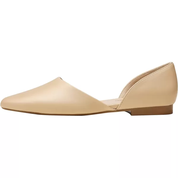 imageDREAM PAIRS Womens Elegant Dressy Flats Shoes Pointed Toe Casual Comfort Slip on Walking Flats for WomenNude