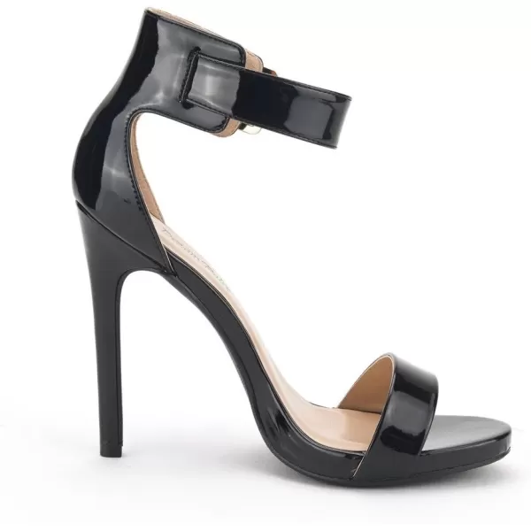 imageDREAM PAIRS Womens Elegantee Dress PumpBlack Patent