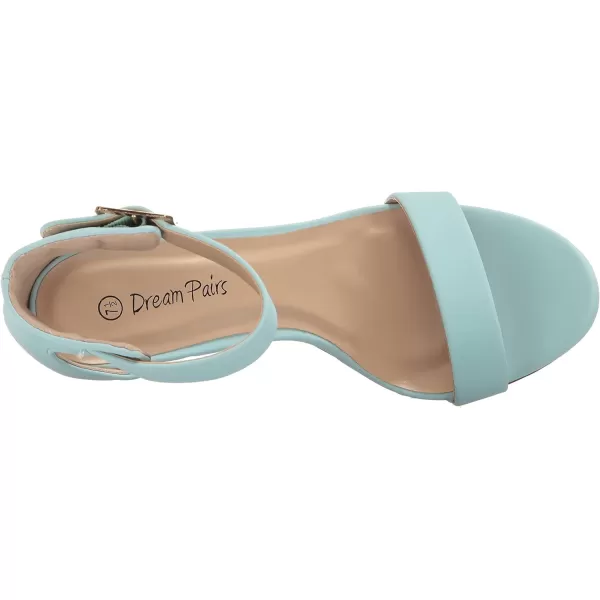 imageDREAM PAIRS Womens Elegantee Dress PumpBlue Nubuck