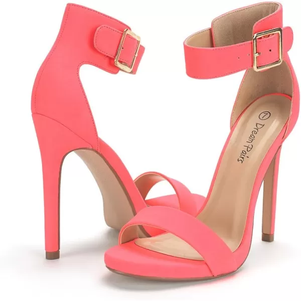 imageDREAM PAIRS Womens Elegantee Dress PumpCoral Nubuck