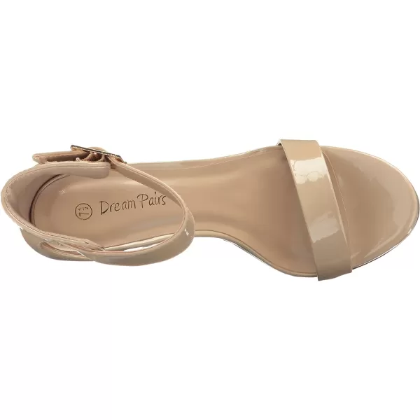 imageDREAM PAIRS Womens Elegantee Dress PumpNude Patent