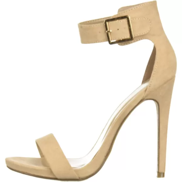 imageDREAM PAIRS Womens Elegantee Dress PumpNude Suede