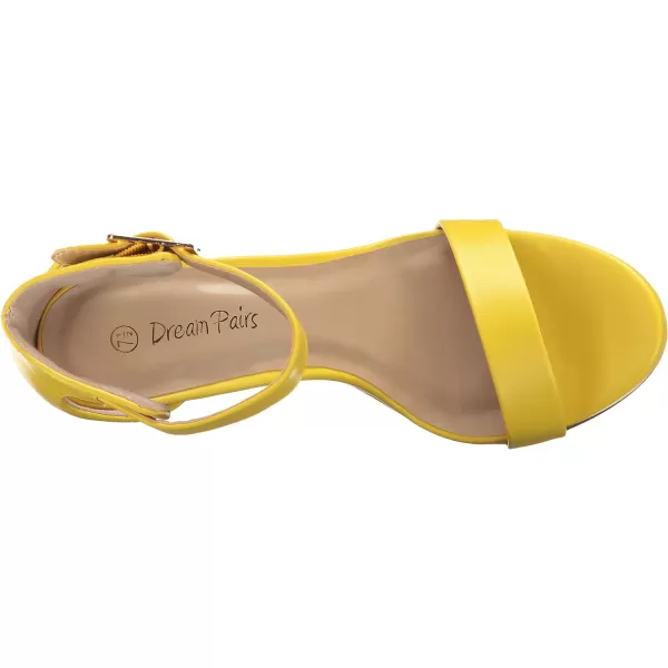 imageDREAM PAIRS Womens Elegantee Dress PumpYellow Pu