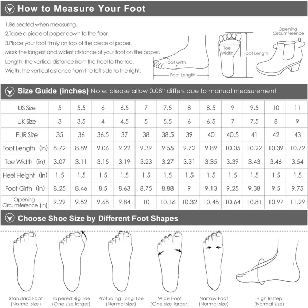imageDREAM PAIRS Womens Fashion Winter Ankle BootsBlackPu