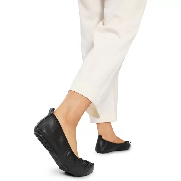 imageDREAM PAIRS Womens Flats Foldable Ballet Flats for Women Bowknot Round Toe Comfort Light Weight SlipOn Dress ShoesBlack