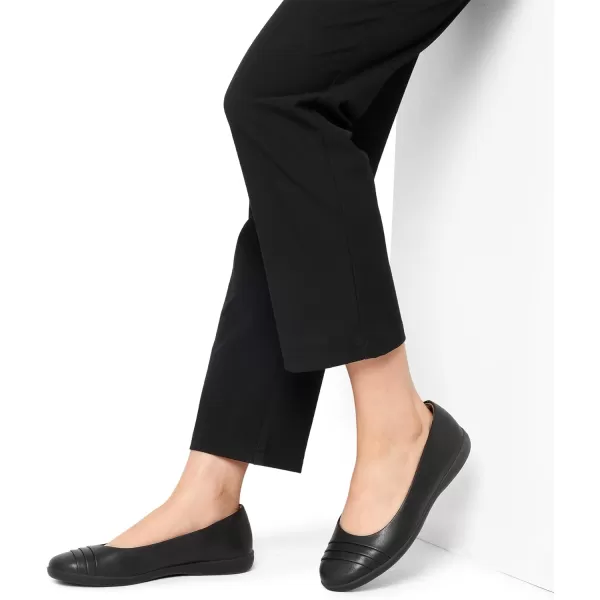 imageDREAM PAIRS Womens Flats with Arch Support Ballet Flats for Women Dressy Comfortable Round Toe amp Slip On Office ShoesBlack