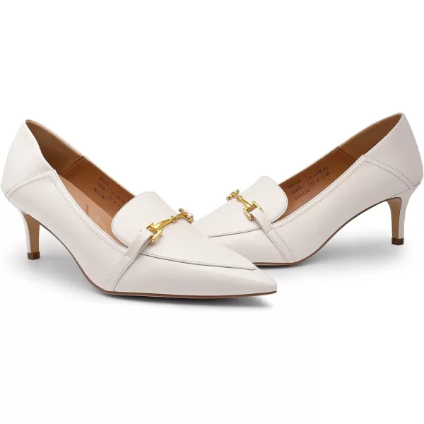 imageDREAM PAIRS Womens Heels Pointed Toe Pump Shoes for WomenWhitepu