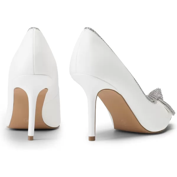 imageDREAM PAIRS Womens Heels Pointed Toe Pump Shoes for WomenWhitepu
