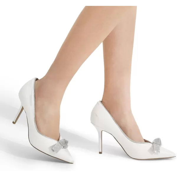 imageDREAM PAIRS Womens Heels Pointed Toe Pump Shoes for WomenWhitepu