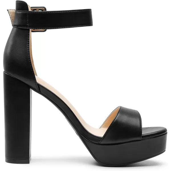 imageDREAM PAIRS Womens HiLo High Heel Platform Pump SandalsBlackpu
