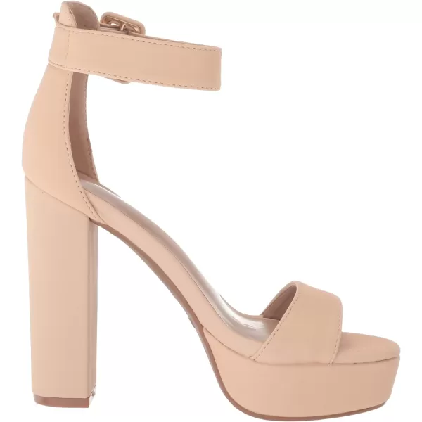 imageDREAM PAIRS Womens HiLo High Heel Platform Pump SandalsNudeNubuck