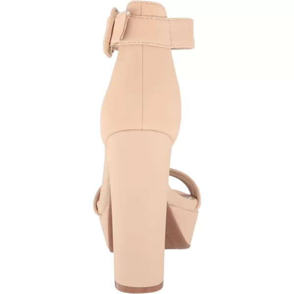 imageDREAM PAIRS Womens HiLo High Heel Platform Pump SandalsNudeNubuck