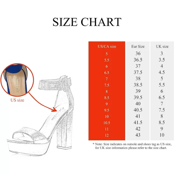 imageDREAM PAIRS Womens HiLo High Heel Platform Pump SandalsWhitePu