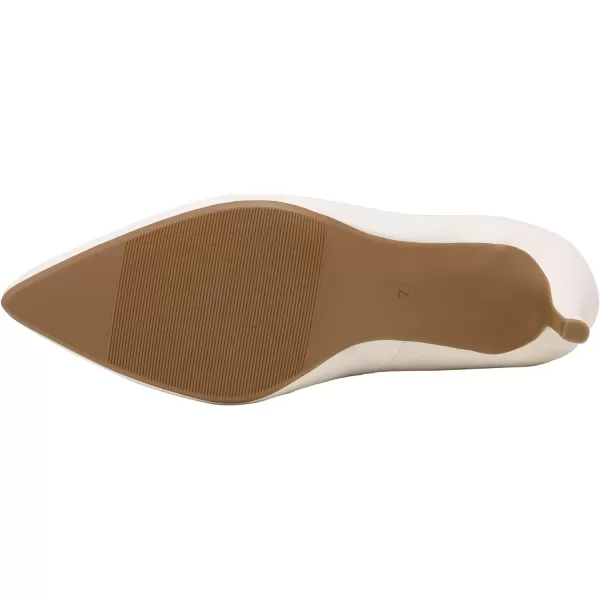 imageDREAM PAIRS Womens High Stiletto Heels Pointed Toe Pumps ShoesBeige WhitePu