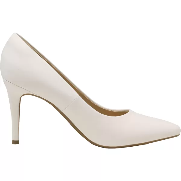 imageDREAM PAIRS Womens High Stiletto Heels Pointed Toe Pumps ShoesBeige WhitePu