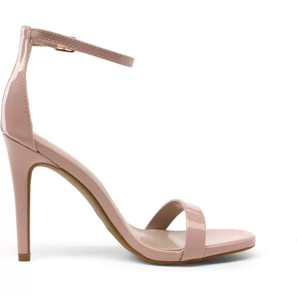 imageDREAM PAIRS Womens Karrie High Stiletto Pump Heeled SandalsPinkPat