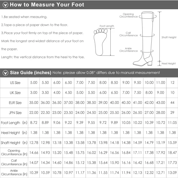imageDREAM PAIRS Womens Knee High Boots Comfortable Riding Boots Side Zipper with BuckleBlack