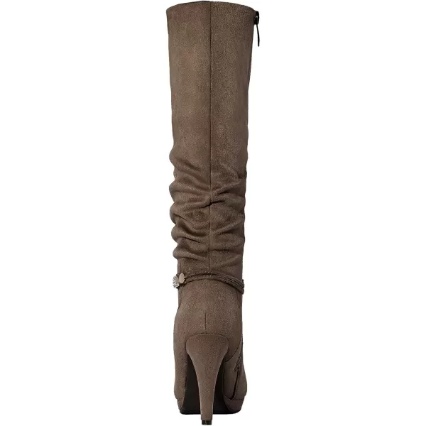 imageDREAM PAIRS Womens Knee High Platform Heel BootsNatural