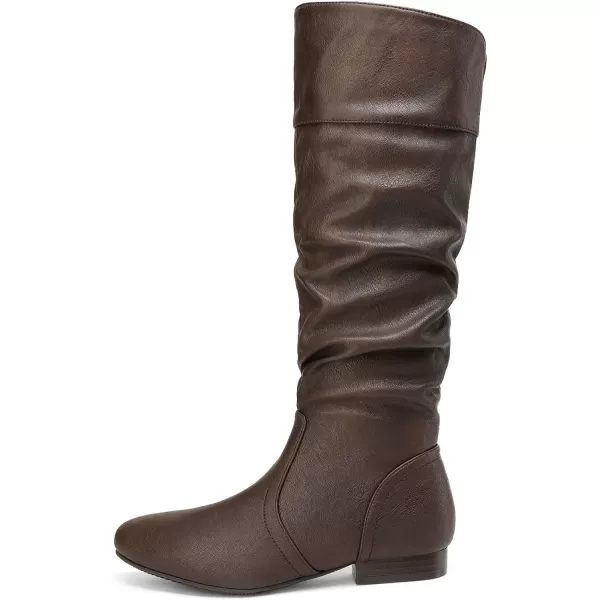 imageDREAM PAIRS Womens Knee High Winter BootsBrown
