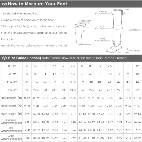 imageDREAM PAIRS Womens Knee High Winter BootsCamelu