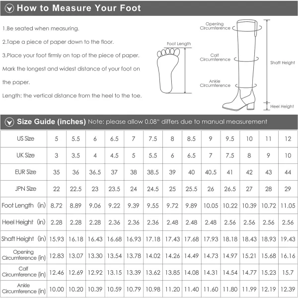 imageDREAM PAIRS Womens Knee High Winter BootsGrey
