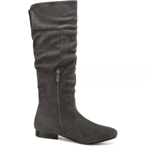 imageDREAM PAIRS Womens Knee High Winter BootsGrey