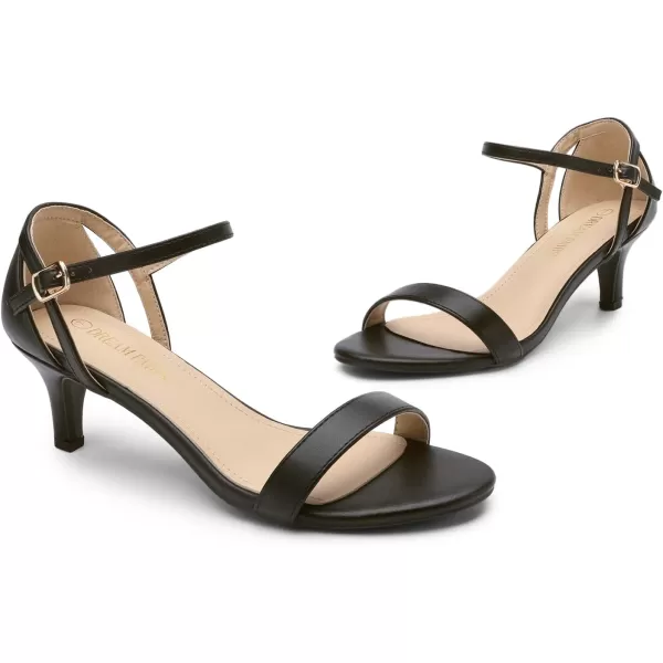 imageDREAM PAIRS Womens Lexii Fashion Stilettos Open Toe Pump Heel SandalsBlack Pu